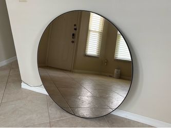 Round Renwil Prospect Mirror Wall Mirror
