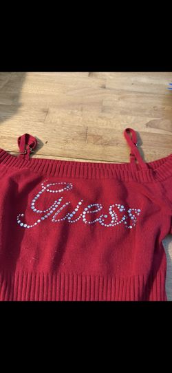 GUESS Beautiful Red Sweater