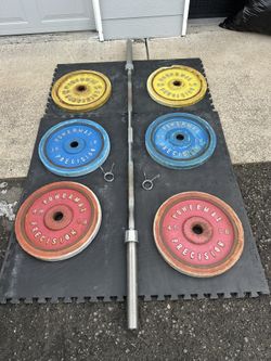 255lb Olympic Weightset  