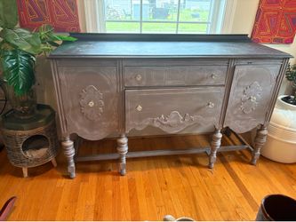 Painted buffet cabinet