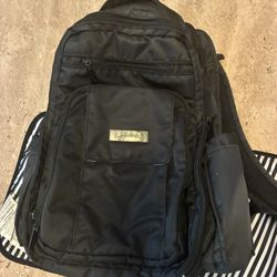 Jujube Black Diaper Backpack