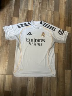 Real Madrid Home 25/26 Plain Adidas Jersey