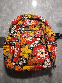 Vera Bradley backpack never used perfect condition pretty colors