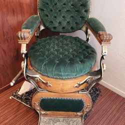 Late 1920's Koken Restored Barber Chair