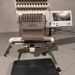 Commercial Happy Embroidery Machine
