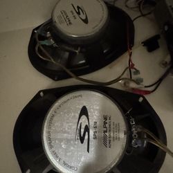 Alpine SPS-619 Speakers 