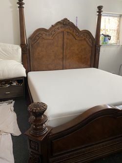 King Bed & king Mattress Set