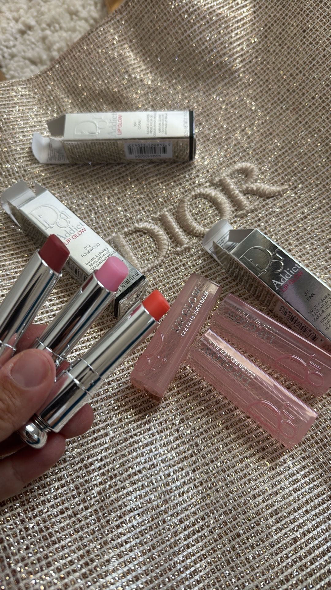 Dior lip balm lipstick Maquillaje makeup Regalos Mujer women gift $25 each or 3 for $60