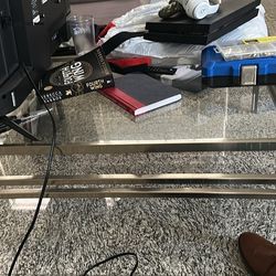 Small glass table 3x3