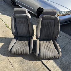 87-93 Notch/fox Seats 