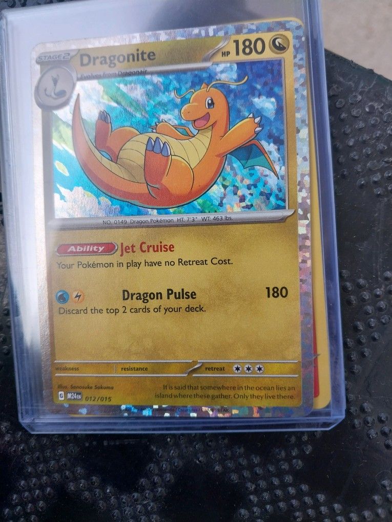 Pokémon Dragonite Playing Card