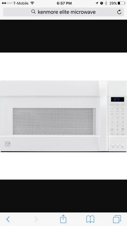 Kenmore Elite over the range microwave