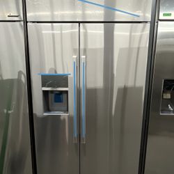 2023 Dacor Built In Side By Side 42” Refrigerator Stainless Steel 