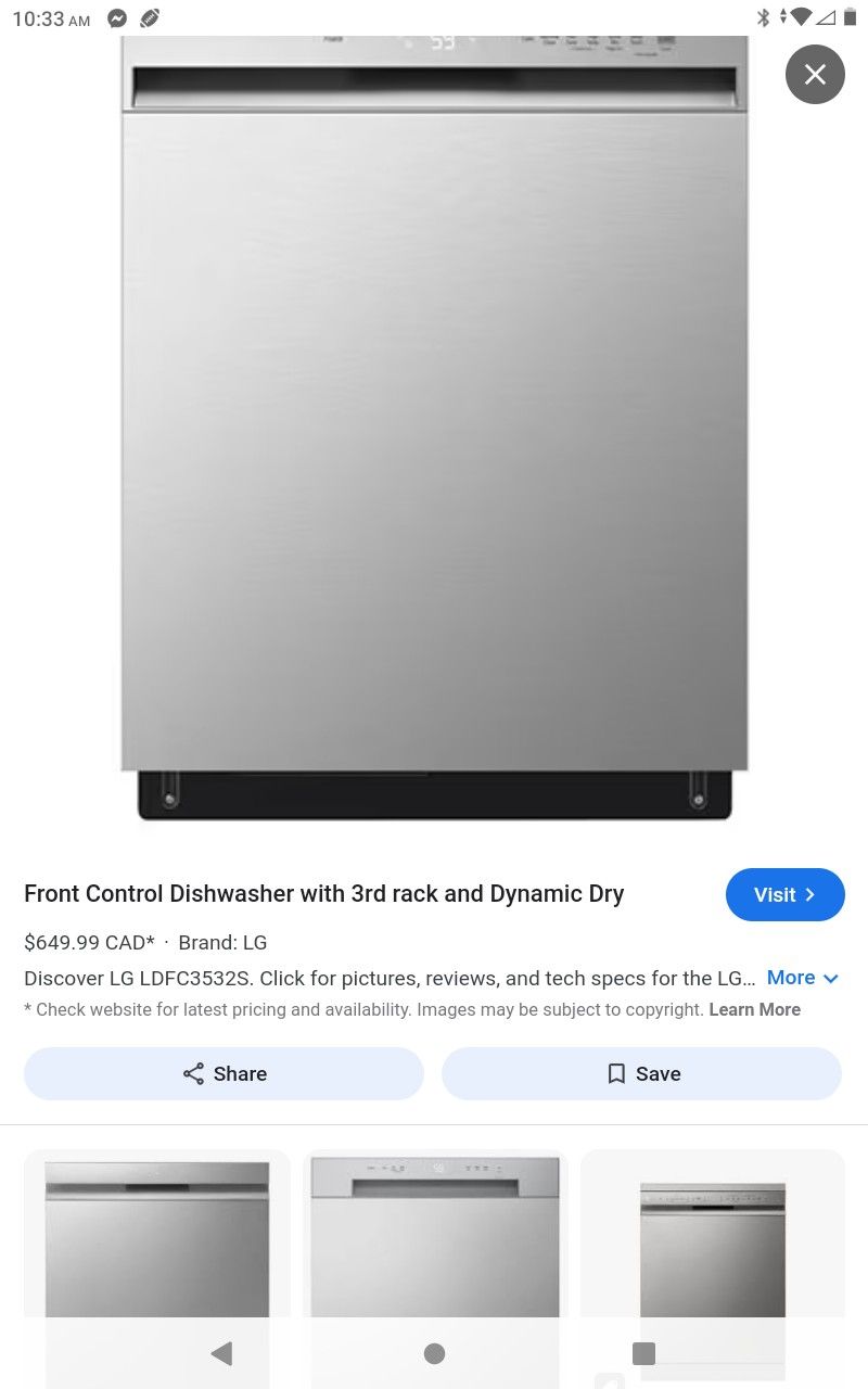 LG Stainless Steel Dishwasher for Sale in Houston, TX OfferUp
