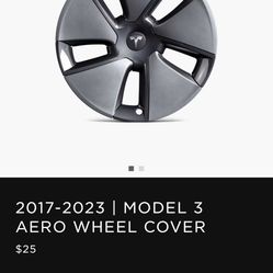 2021 Tesla Model 3 Wheel Covers OEM W/ Storage Bag