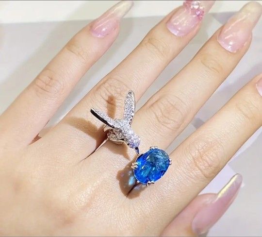 Cute Hummingbird Rings