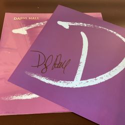 Daryl Hall Autograph & D LP Vinyl Record. Hand signed by Rock & Roll HALL OF FAME inductee DARYL HALL. Beautiful signature with his new record recorde