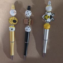 Handcrafted Bee Pens  🐝