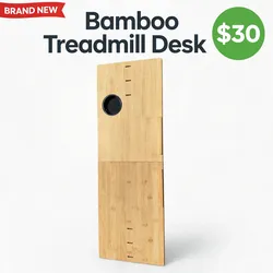 Bamboo Treadmill Desk Attachment – Brand New