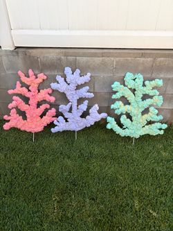 🪸 Large Handmade Spray-Foam Coral Reef Décor 🧜‍♀️🌊