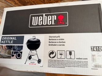 Weber original charcoal kettle grill 22