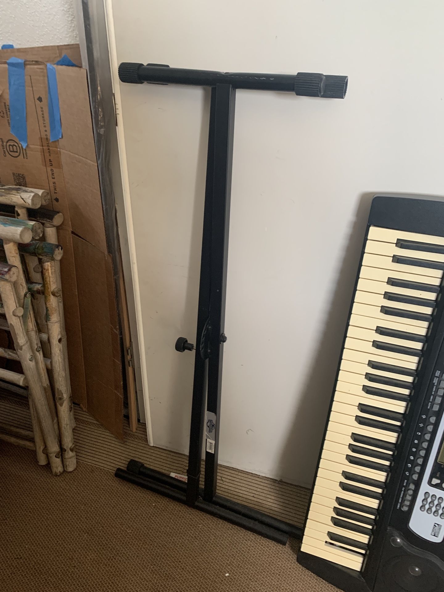 Piano With Stand And Bench
