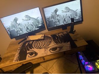 gaming set up (can buy stuff separately if you ask)