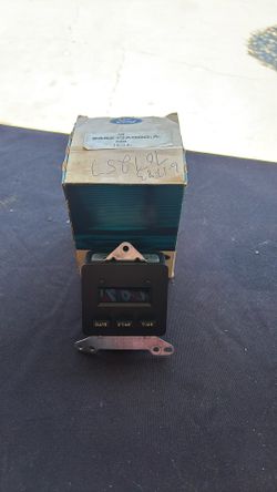 A clock for a older Ford Mustang