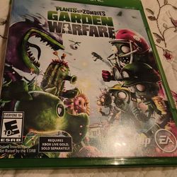 XBox One Plants Vs Zombies Garden Warefare 