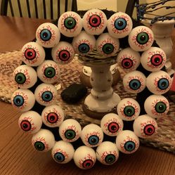 Brand New Eyeball Wreath