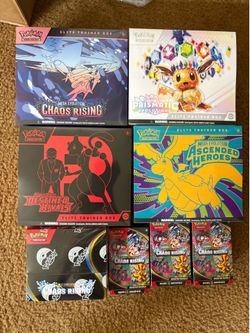 Pokemon Sealed ETBs