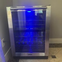 Magic Chef Frige Dual Zone Build In Wine And Beverage Center