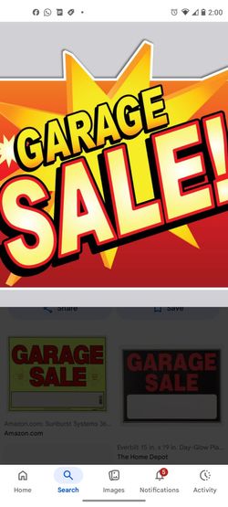 Garage sale Saturday 10/10 1-6pm & Sunday 10/11 9-3pm
