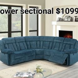Power Sectional Brand New In Box 1099