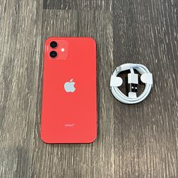 iPhone 12 Red UNLOCKED FOR ANY CARRIER!