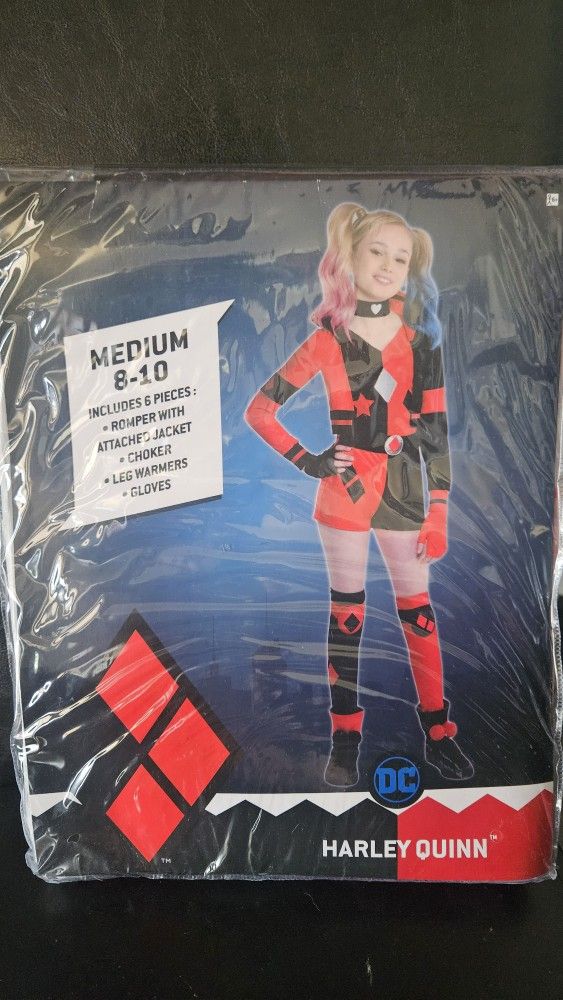 Brand New Harley Quinn Costume - Size Medium (8-10) $20