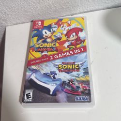 Sonic Manía/sonic Racing For Nintendo Switch 