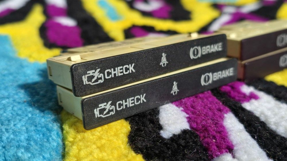 Rare VW Mk2 check engine lights
