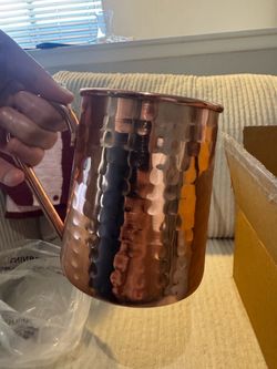 Hammered Copper Moscow Mule Mug