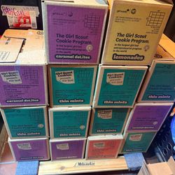 Girl Scout Cookies $6 A Package $72 A Case 