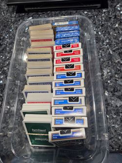 DECKS OF PLAYING CARDS