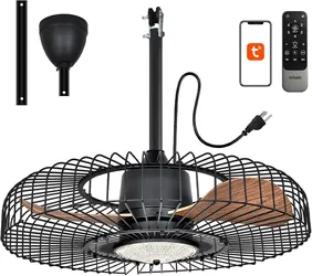 Orison 24in Industrial Cage Ceiling Fan