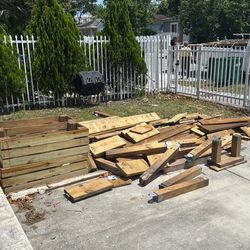 Free pressured treated lumber
