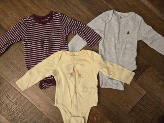 Gap baby boy long sleeves bodysuits (18-24 months)
