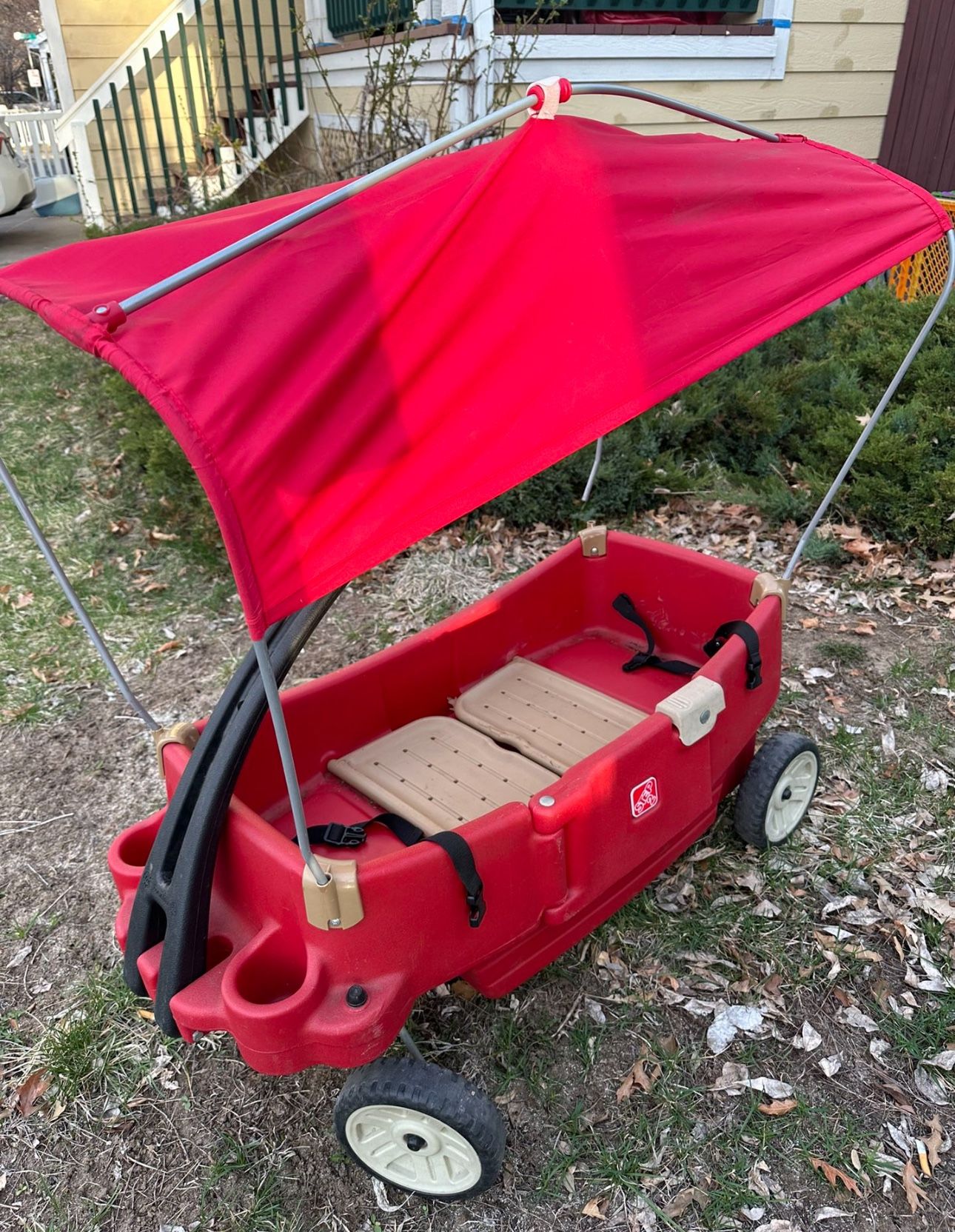 Step2 All Around Canopy Wagon for Kids