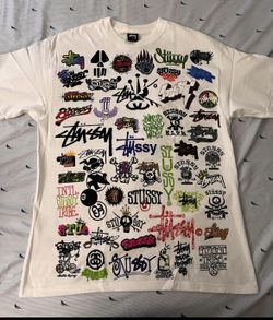 Stussy All Over Print Tee Size L