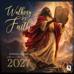 2027 Walking by Faith Wall Calendar