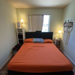 Bed Frame + King Mattress
