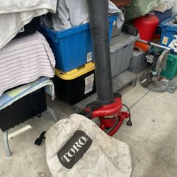 Aspiradora Y Sopladora Toro 