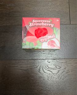 Squeeezy Strawberry Squishy Brand New $18